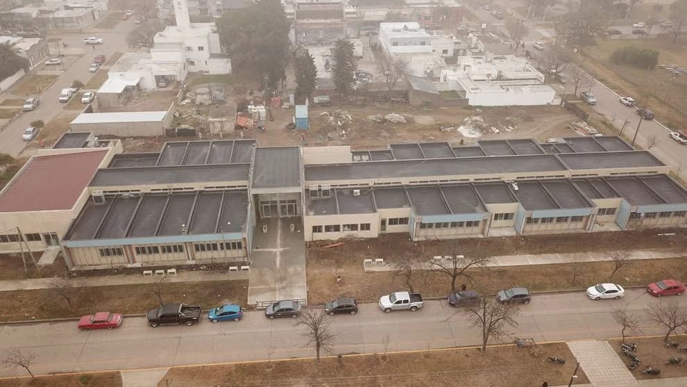 Vista aérea del Colegio PROA de La Carlota